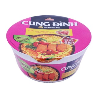 Mì khoai tây cung đình đủ vị bát 80g