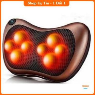 (Siêu giảm giá) GỐI MASSAGE hồng ngoại ⭐8 bi đa năng công nghệ Nhật (Hàng cao cấp)