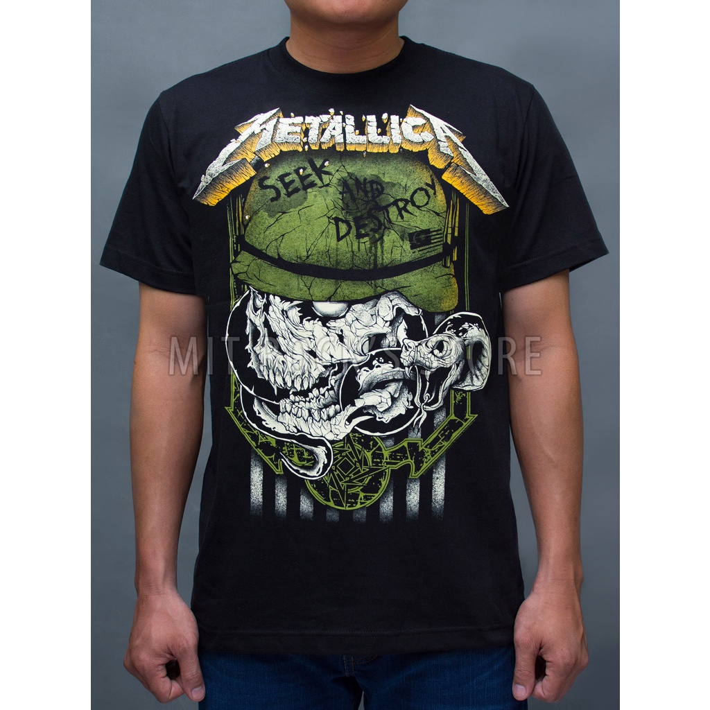 Áo Metallica  - Rock band tee - Áo Rock - Size S, M, L, XL, XXL - Áo Thái Lan