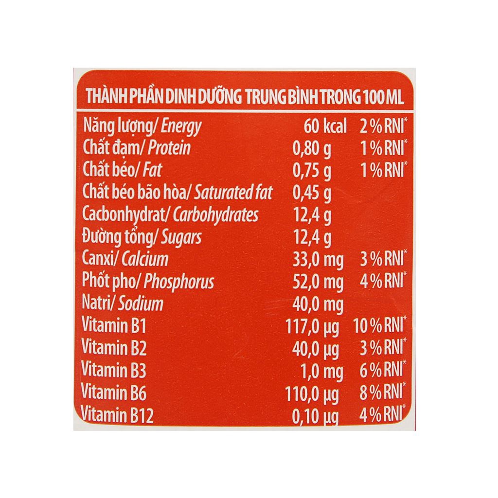 Thùng 48 hộp sữa chua uống YoMost hương cam/dâu 170ml