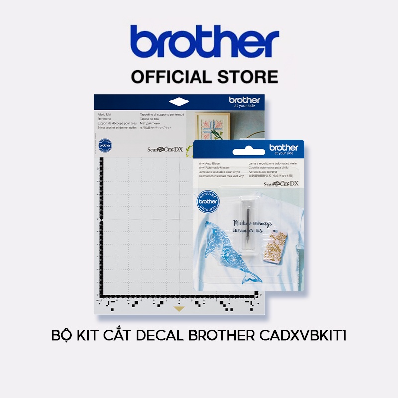 Bộ kit cắt decal Brother CADXVBKIT1