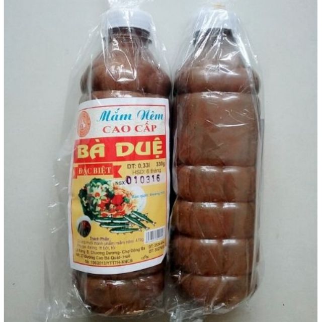 Mắm nêm Bà Duệ đặc sản Huế 500ml