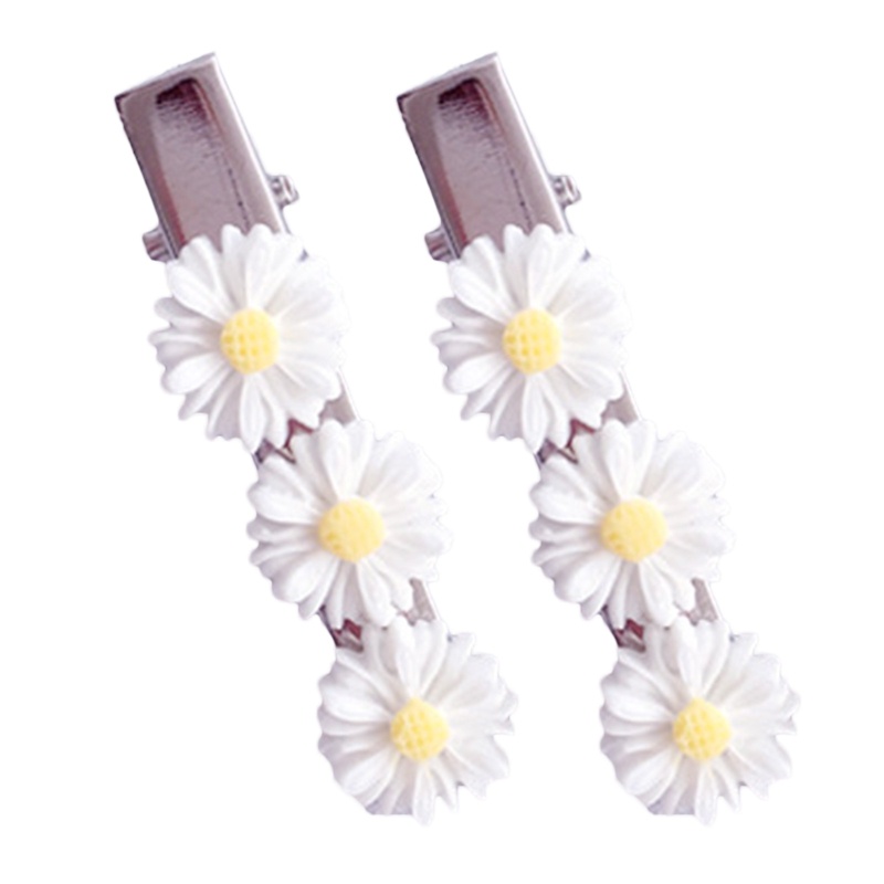 Kẹp Tóc Hình Nơ / Bông Hoa Bằng Hợp Kim Xinh Xắn Cho Bé Gái