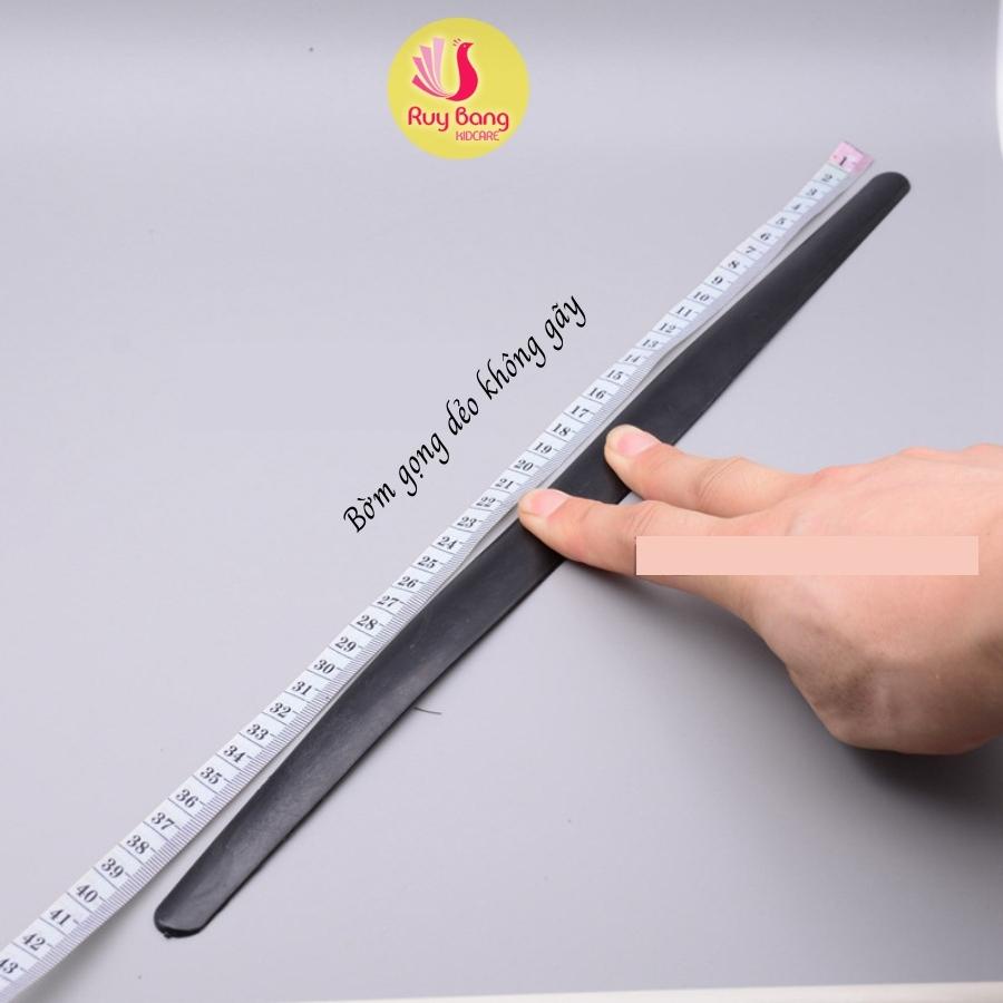 Xương bờm nhựa dẻo đen nhiều size, Xược nhựa/cài nhựa phụ kiện handmade