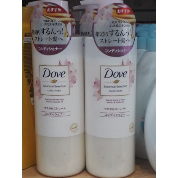 Dầu xả hoa sen giúp tóc bóng mượt Dove Nhật