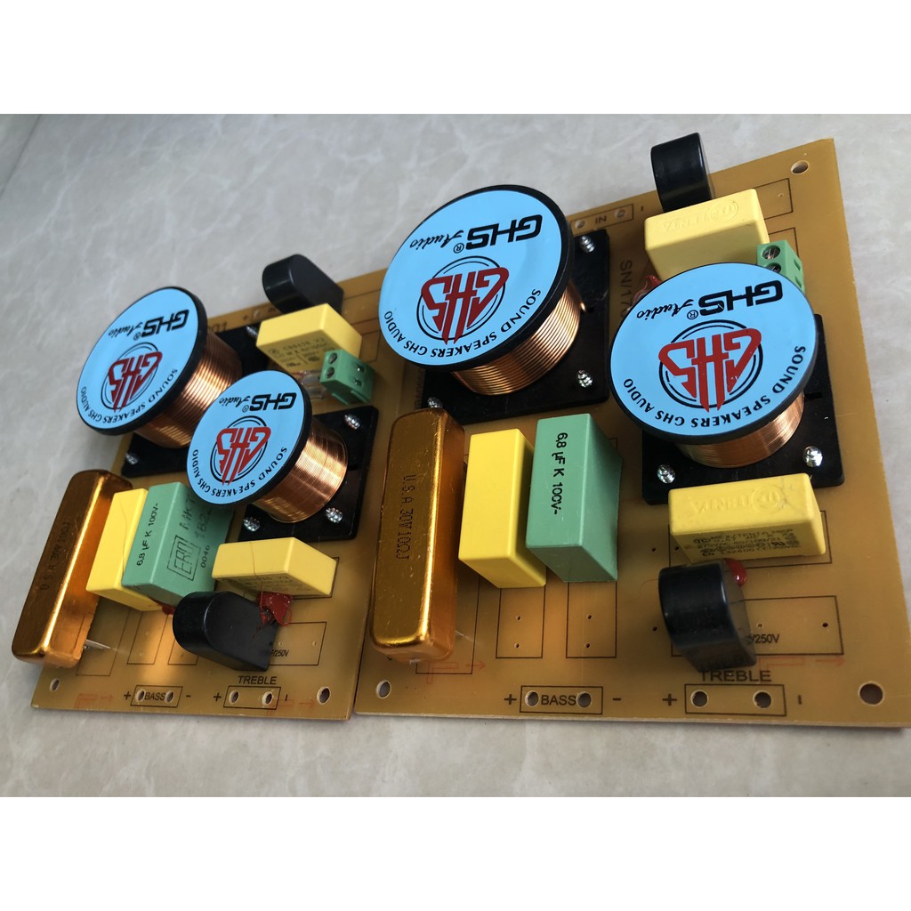 Phân tần loa GHS 1 bass 1 treble cao cấp G-201