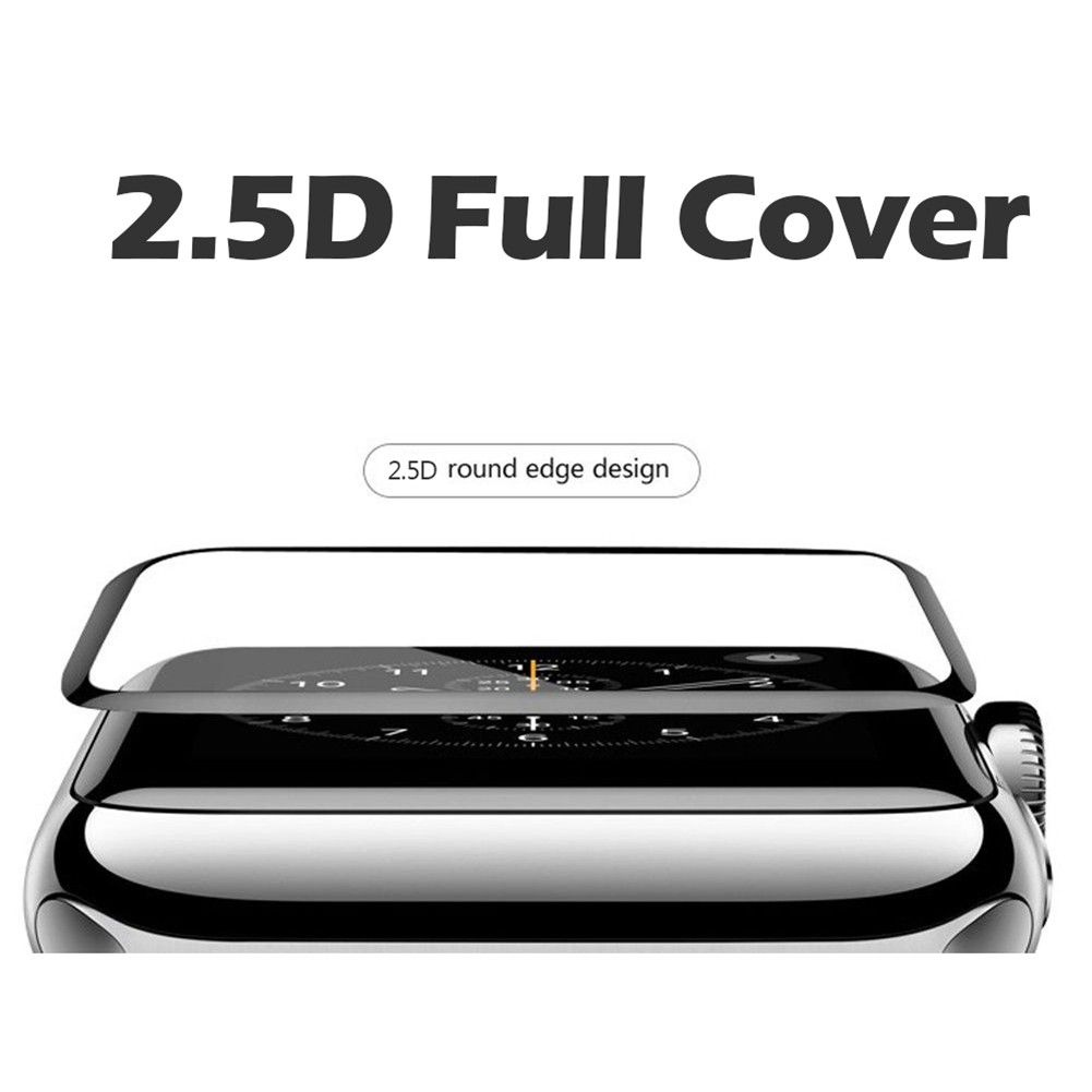 Apple Watch Series4 Toughened film Apple watch 2.5D transparent / silk screen toughened film