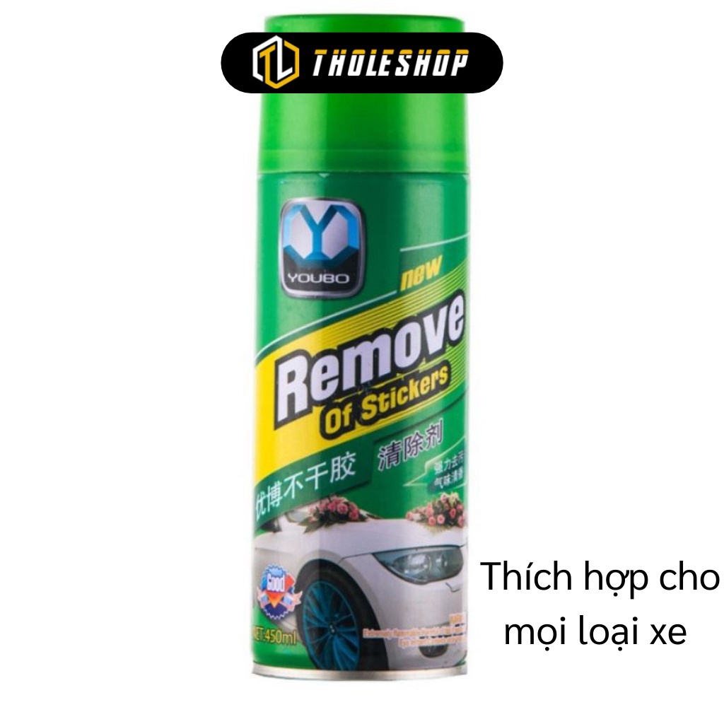 [SGD] Chai Vệ Sinh Xe Hơi - Chai Xịt Tẩy Keo, Băng Dính Trên Xe Hơi Remove 650ml 9207