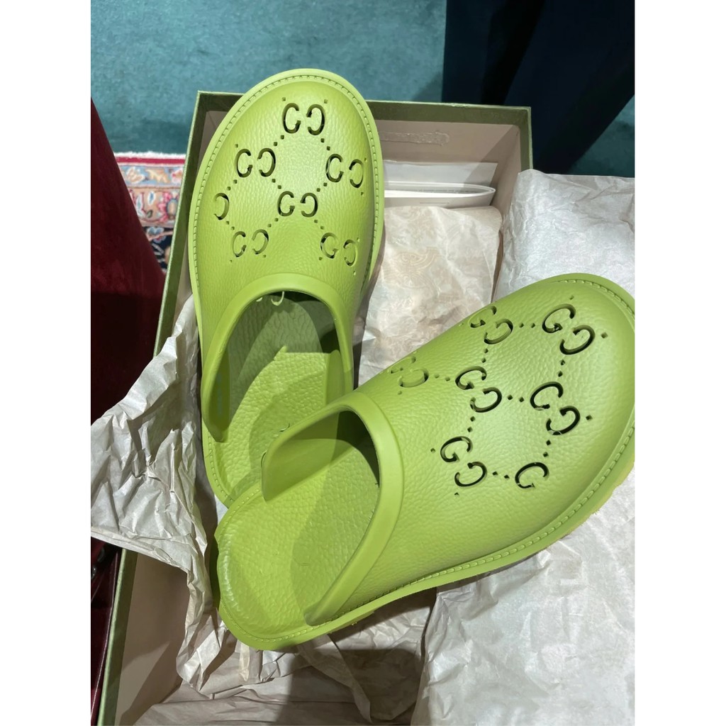Giày sục Gu cci slip-on sandals ss21 | BigBuy360 - bigbuy360.vn