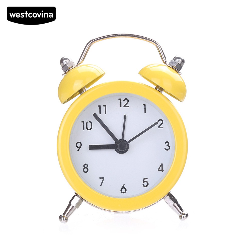 Đồng hồ báo thức mini bằng kim loại cho phòng bếp/văn phòng