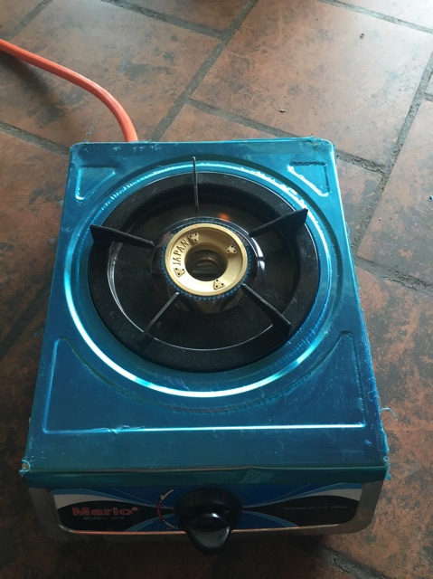 Bếp gas đơn inox kèm dây dẫn gas