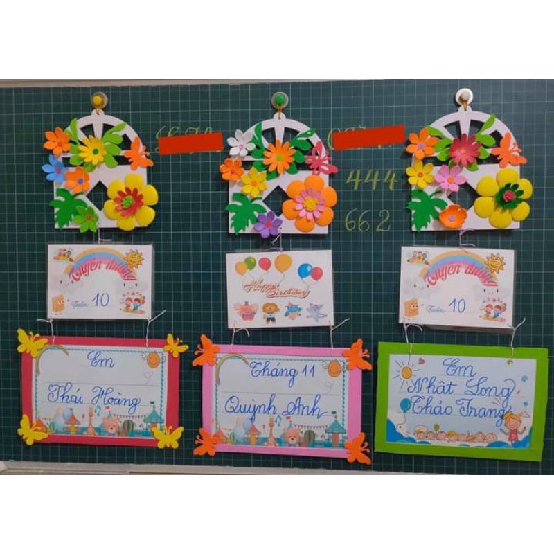 Set tuyên dương,set sinh nhật