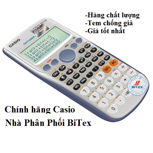 Máy tính CASIO FX 570VN Plus CHÍNH HÃNG TEM BITEX