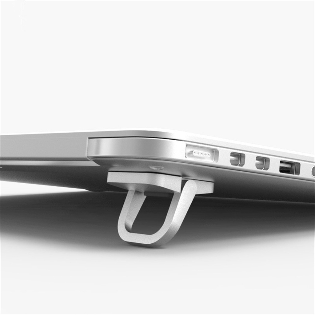 Giá Đỡ Laptop 10-18inch Bằng Kim Loại Nhôm Nhỏ Gọn Tiện Dụng