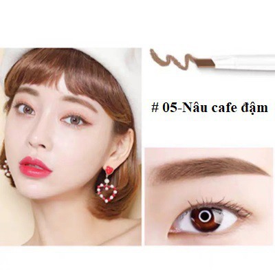 Chì kẻ chân mày LAMEILA eyebrow pencil kèm đầu chuốt | BigBuy360 - bigbuy360.vn