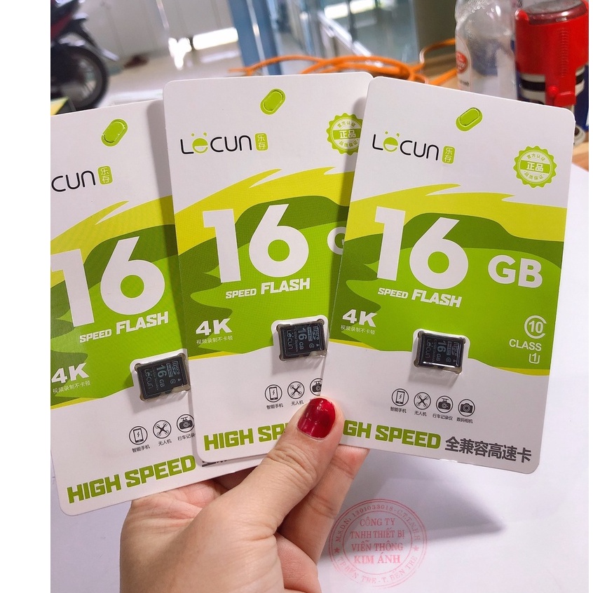 Thẻ Nhớ Lecun 16GB CLASS 10 Chính Hãng Bảo Hành 5 Năm  - Thẻ Nhớ Micro SD 16G