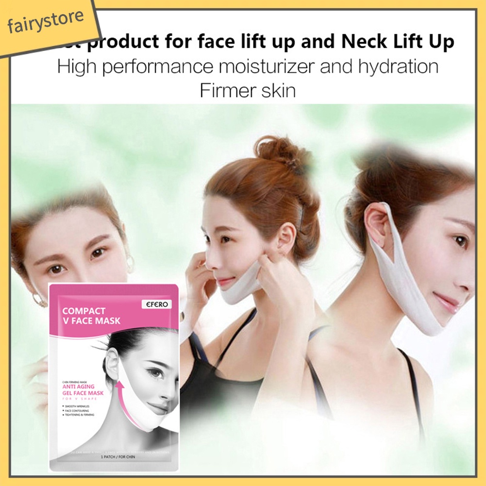 [Hàng mới về] Mặt nạ nâng cơ bó chặt tạo hình chữ V thon gọn cho nữ
