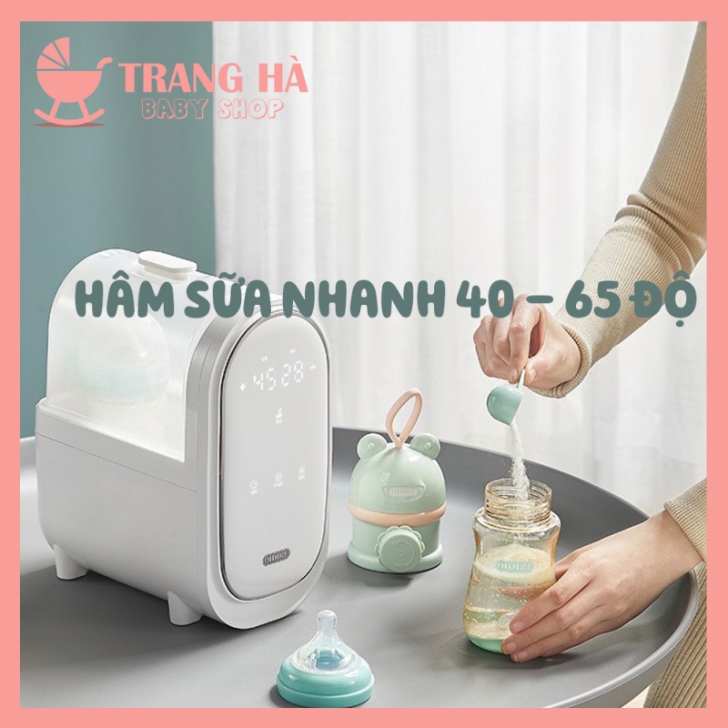 Máy Hâm Sữa Tiệt Trùng 6 Chức Năng OIDIRE Công Nghệ Đức Tiệt Trùng hâm Sữa Cảm Ứng Thông Minh