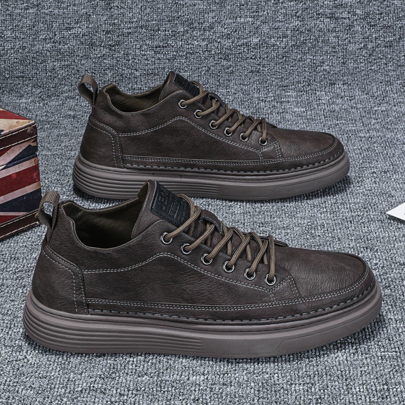 Giày Sneaker Nam, Giày Da Nam Cao Cấp Kiểu Mới 2023
