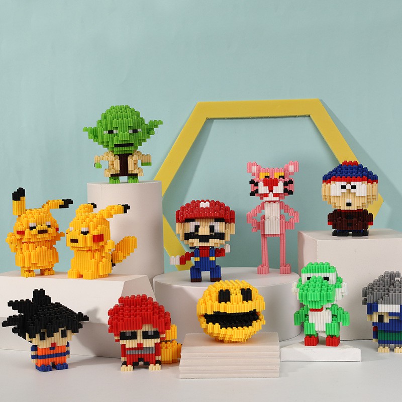 💖 Mua 5 tặng 1 💖Disney 3D LEGO Bộ Lắp Ghép Lego Nhân Vật Hoạt Hình Cho Bé