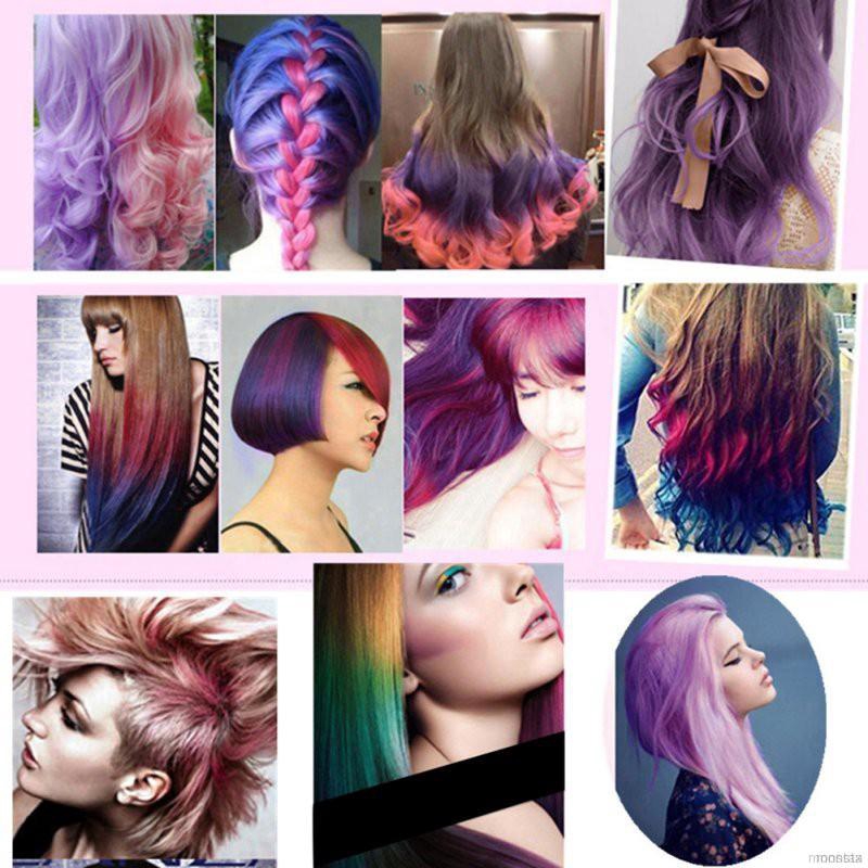 Kem nhuộm tóc tạm thời không độc hại 12 màu tự chọn | BigBuy360 - bigbuy360.vn