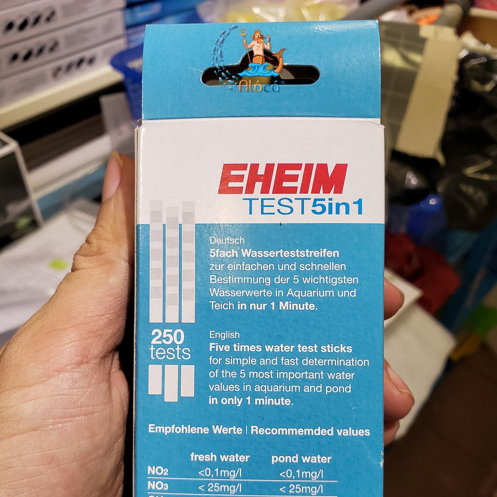 Bộ Test 5 chỉ số nước chính hãng EHEIM của Đức cho bể cá cảnh