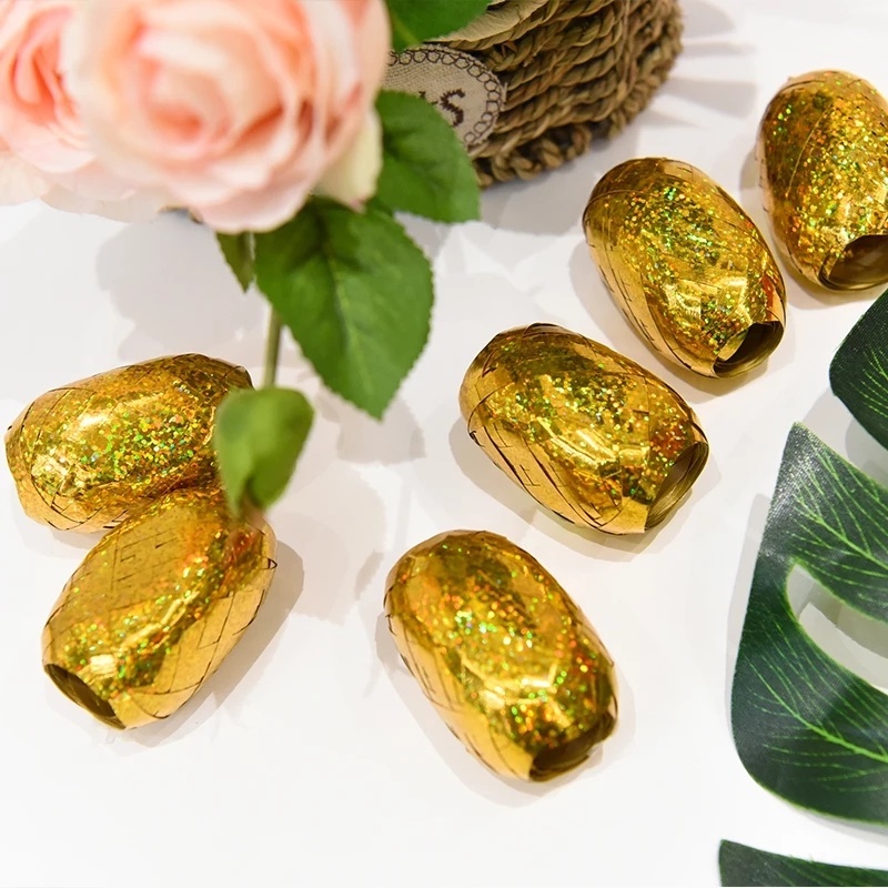 Set 6 Cuộn Dây Lá Nhôm 5mm * 10m Trang Trí Bong Bóng