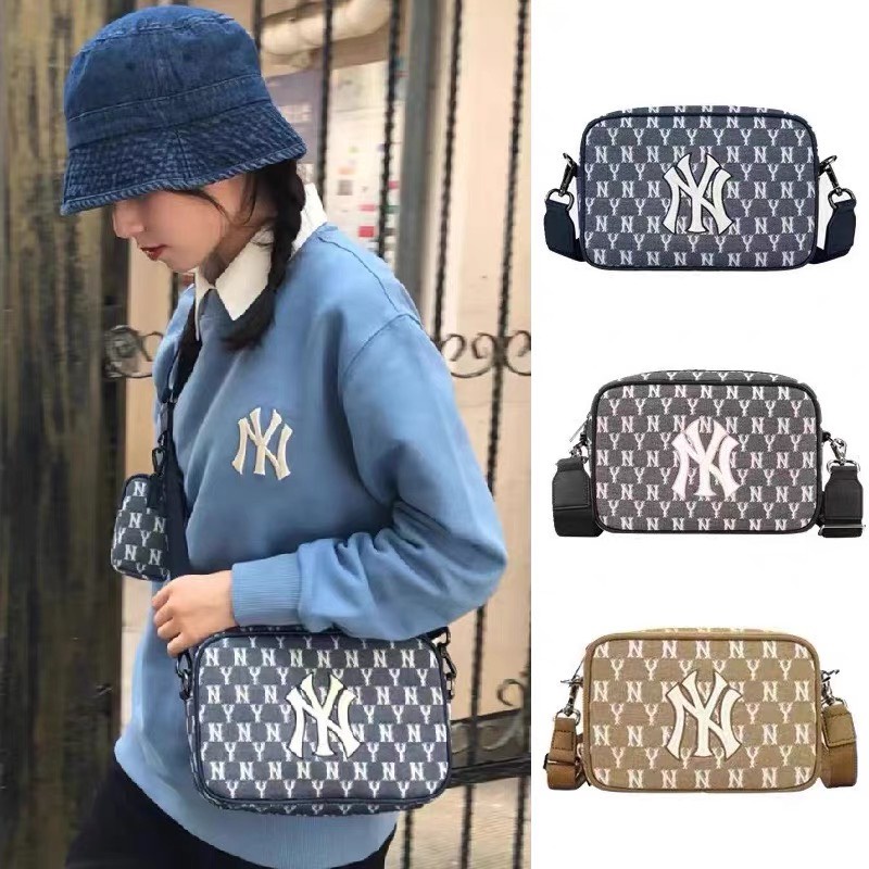 Túi đeo chéo MLB NY nam nữ giá rẻ đi chơi thời trang hàn quốc dễ thương cute DC1060