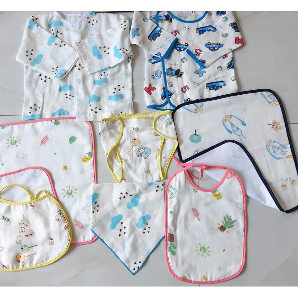 Vải xô sợi tre 2 lớp xuất Nhật khổ 1,35m