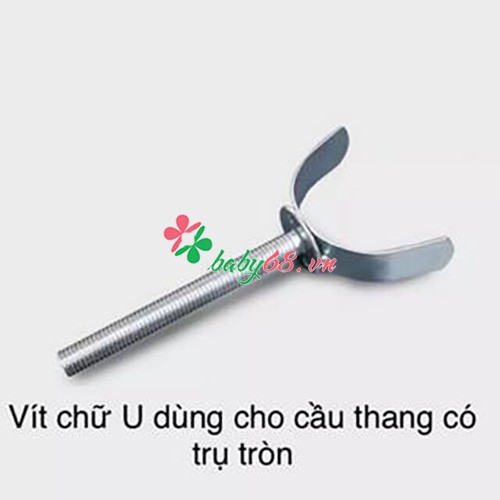 Vít chữ u dùng cho thanh chắn cầu thang trụ tròn, vuông