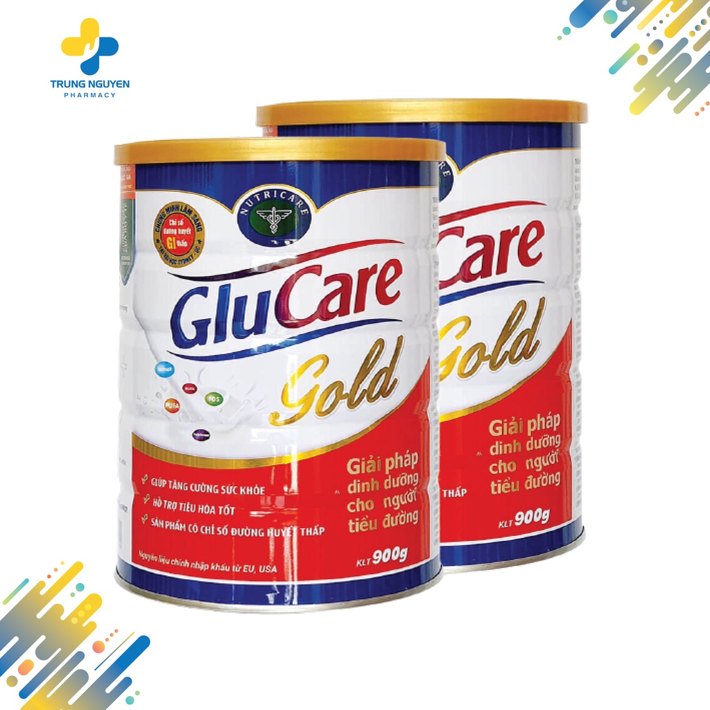 Sữa bột Nutricare Glucare Gold dinh dưỡng cho người tiểu đường (400g)