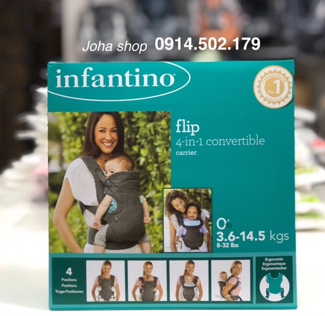 Địu INFANTINO 4in1