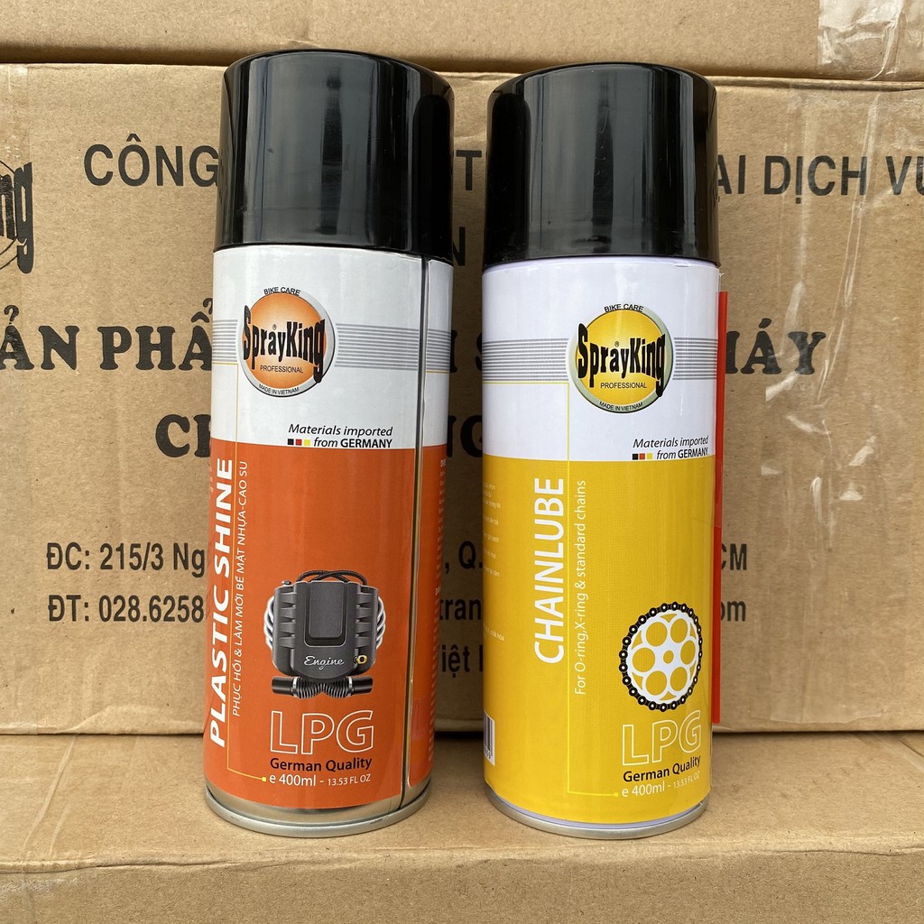 Combo dưỡng nhám, dưỡng sên Sprayking 400ml