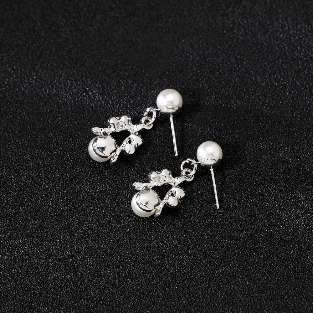 Vòng Cổ Choker Đính Hoa Lá Tua Rua Phụ Kiện Chụp Ảnh Tiệc Cưới