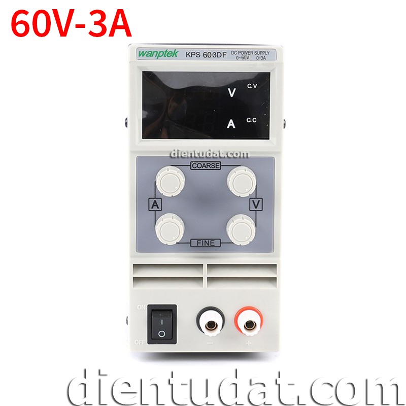 Bộ Nguồn Đa Năng KPS603DF-60V-3A-4 DIGIT