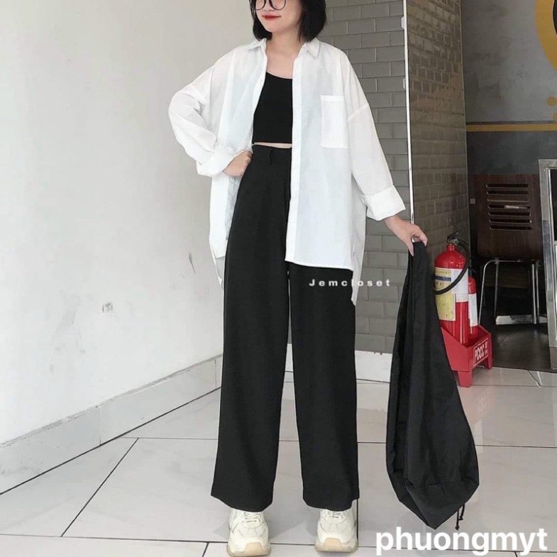 Quần ống rộng một ly KA0421