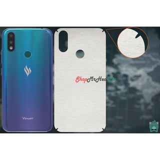 Skin Dán Mặt Sau Lưng Vân Nhôm Vsmart Joy 2+ - Joy 2 Plus