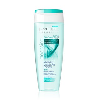 Sữa Tẩy Trang Eveline Mattifying 3in1 200ml