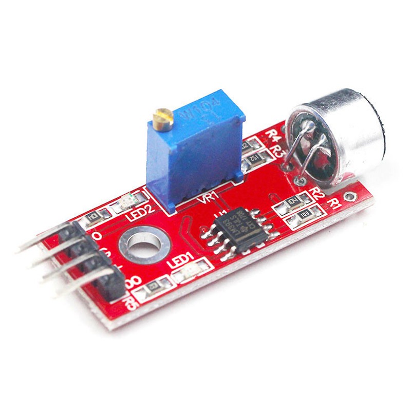 Set 1 / 5 Mô-Đun Cảm Biến Âm Thanh Micro KY-037 Độ Nhạy Cao Cho Arduino AVR PIC