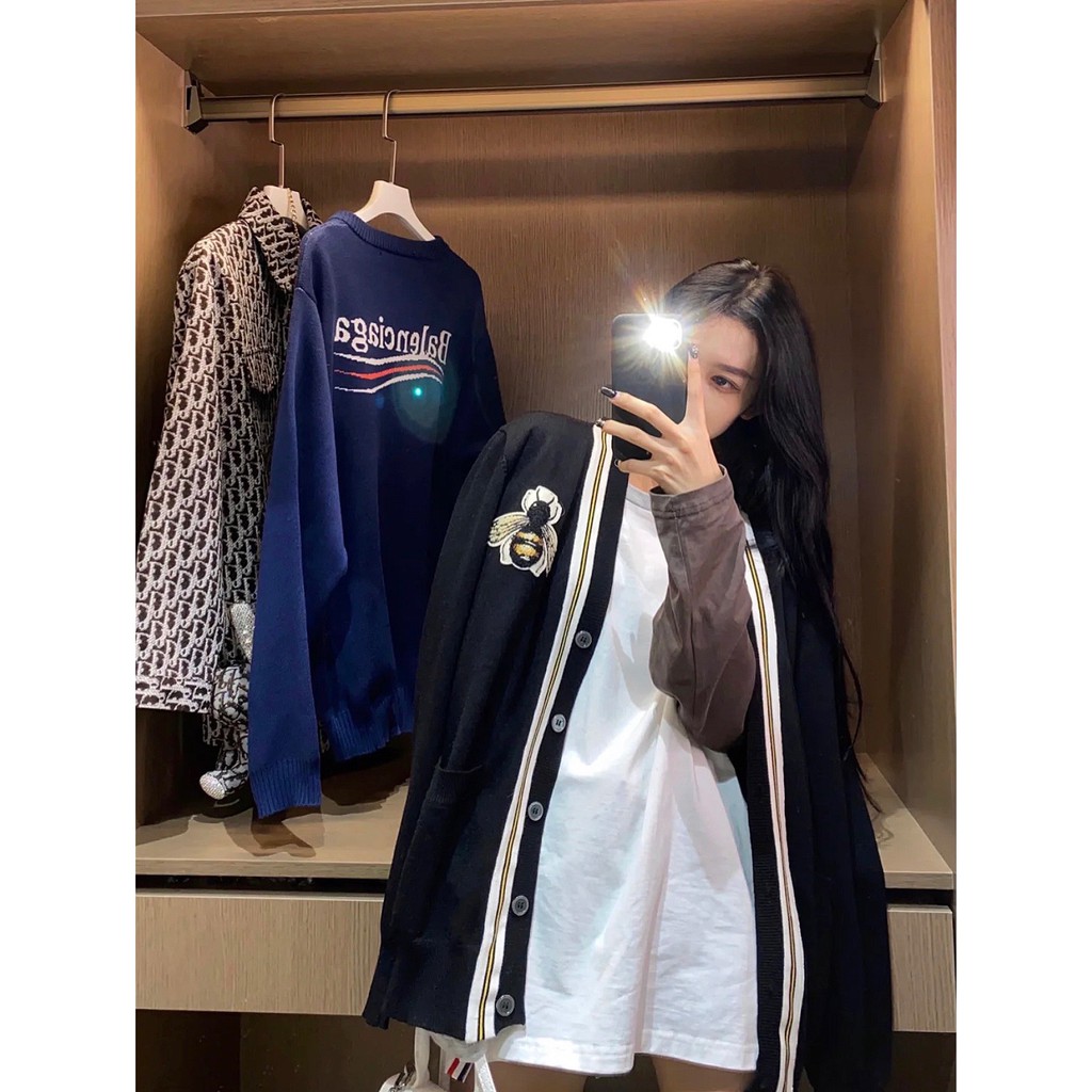 Áo Cardigan Guccii QueenBee FW21