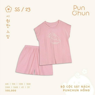 [BABY CHUMCHUM] Bộ Cộc Sát Nách PUNCHUN SS23D2