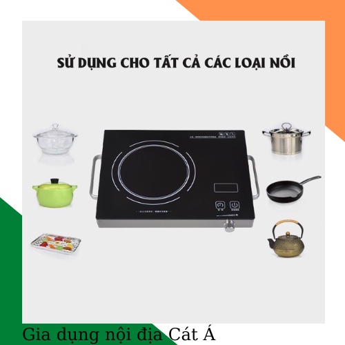 Bếp hồng ngoại đơn Cao cấp KALAS - Không kén nồi - Công suất 3500W- BẢO HÀNG 12 THÁNG