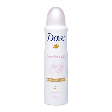 Xịt ngăn mùi Dove powder soft 150g