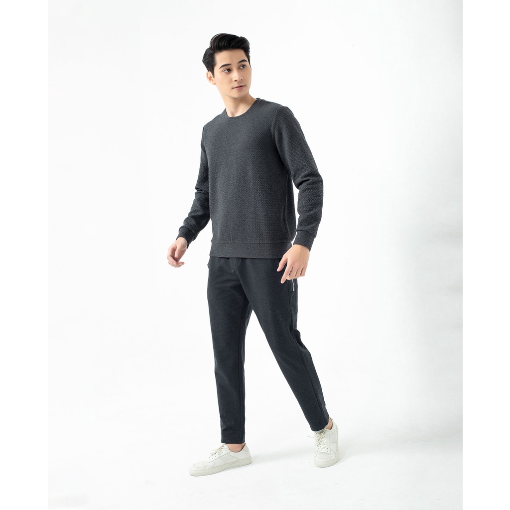 ÁO NỈ NAM DÀI TAY BO GẤU THỜI TRANG ARISTINO ISW002W1
