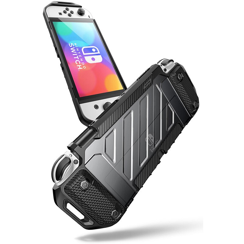 Vỏ bảo vệ tay cầm chơi game SUPCASE UB Pro mặt cứng cho Nintendo Switch OLED Model 2021