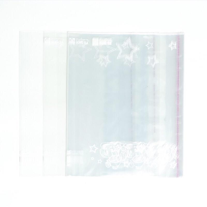 Bọc sách nylon 190x265mm HỒNG HÀ 3269 (tập 10 chiếc)