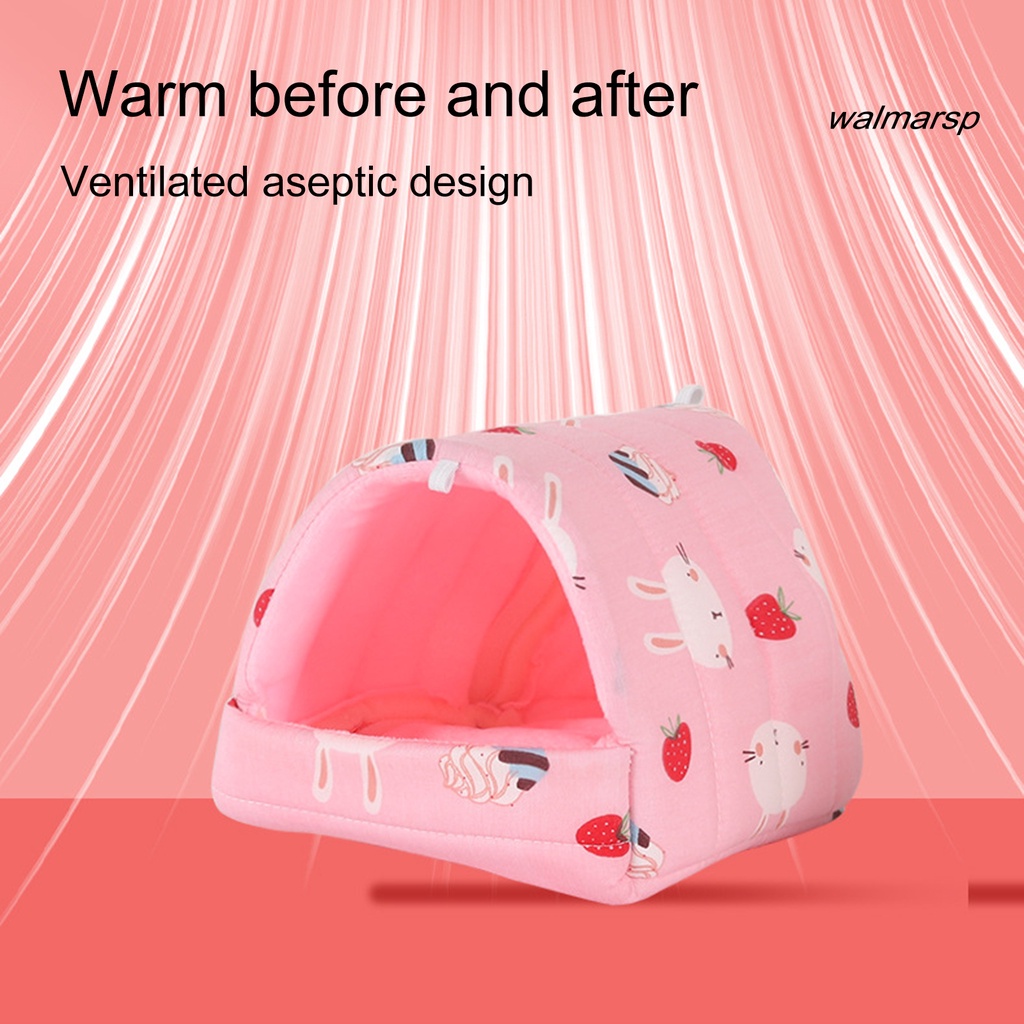 Võng Treo Vải Bông In Họa Tiết Dễ Thương Dành Cho Thú Cưng Chuột Hamster