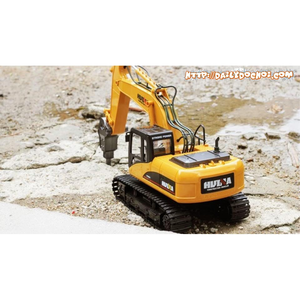 Máy đục hợp kim 16 kênh 2.4G tỉ lệ 1/14 chính hãng Huina 1560 tại RUBYRC