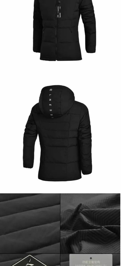 Áo phao lông vũ nữ Lining sale off auth