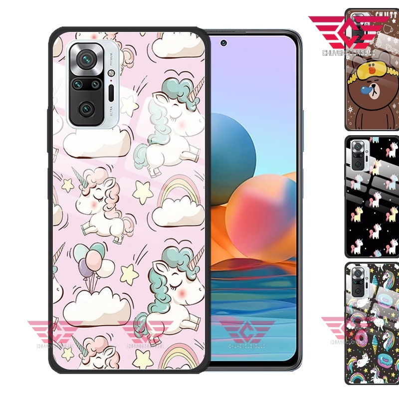 Ốp lưng xiaomi redmi note 10 - redmi note 10 pro - K40 - POCOFONE F3 hình gấu dễ thương